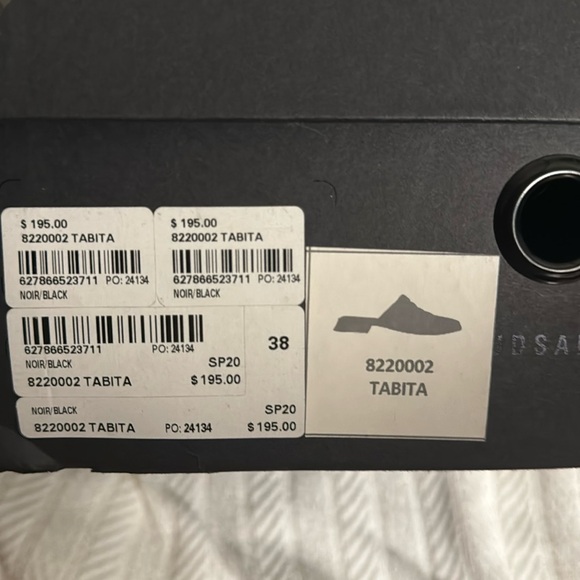 RUDSAK TABITA Quilted Mules Size 38 NEW - Picture 8 of 8